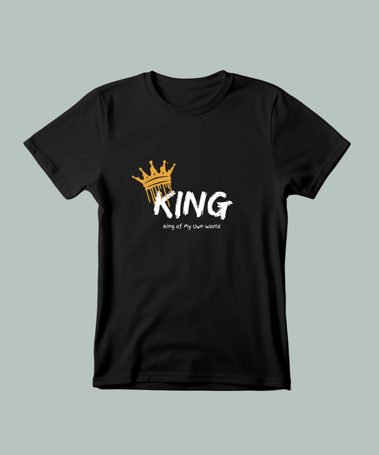 King Classic Half Sleeve T-Shirt