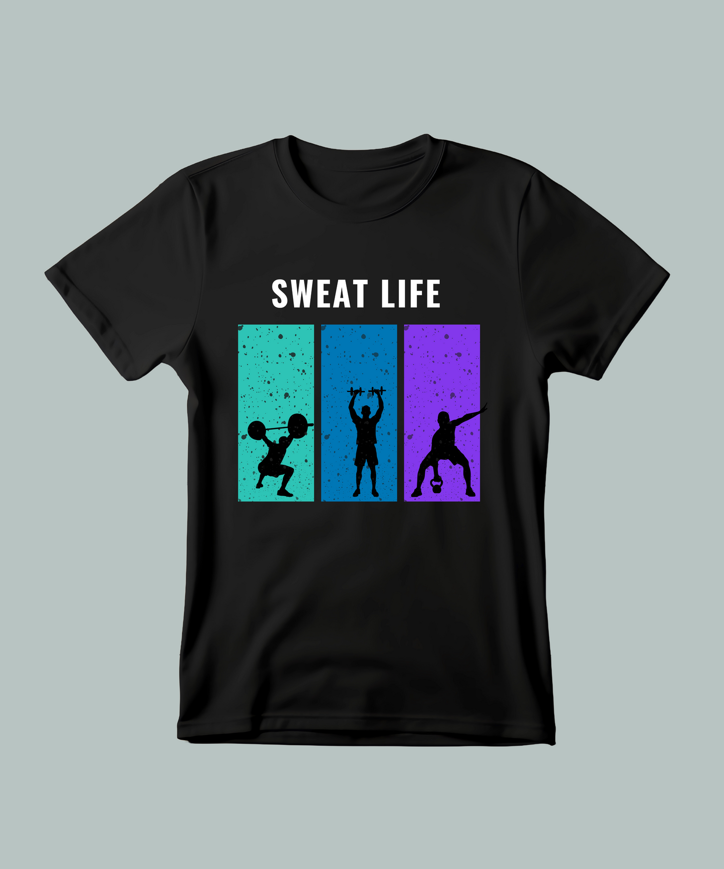 Sweat Life: Half Sleeve T-Shirt