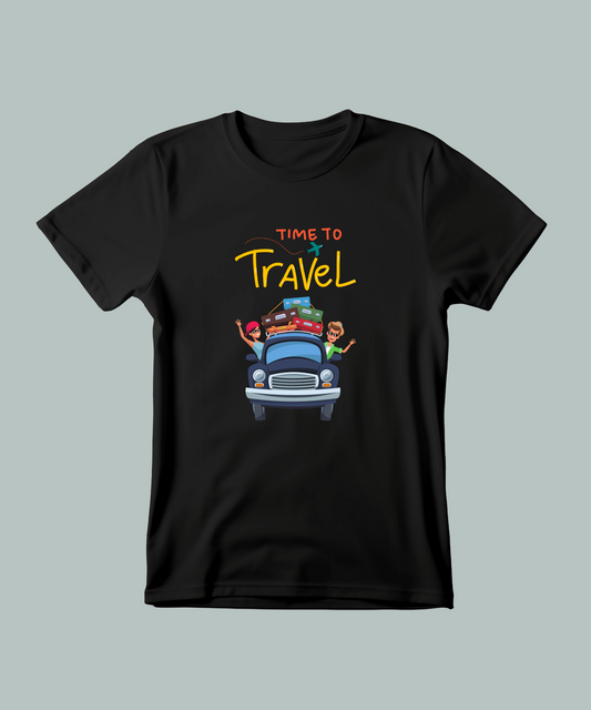 Time to Travel Classic Half Sleeve T-Shirt