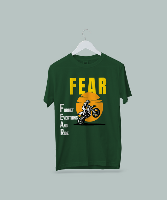 FEARless Rider: Half Sleeve T-Shirt