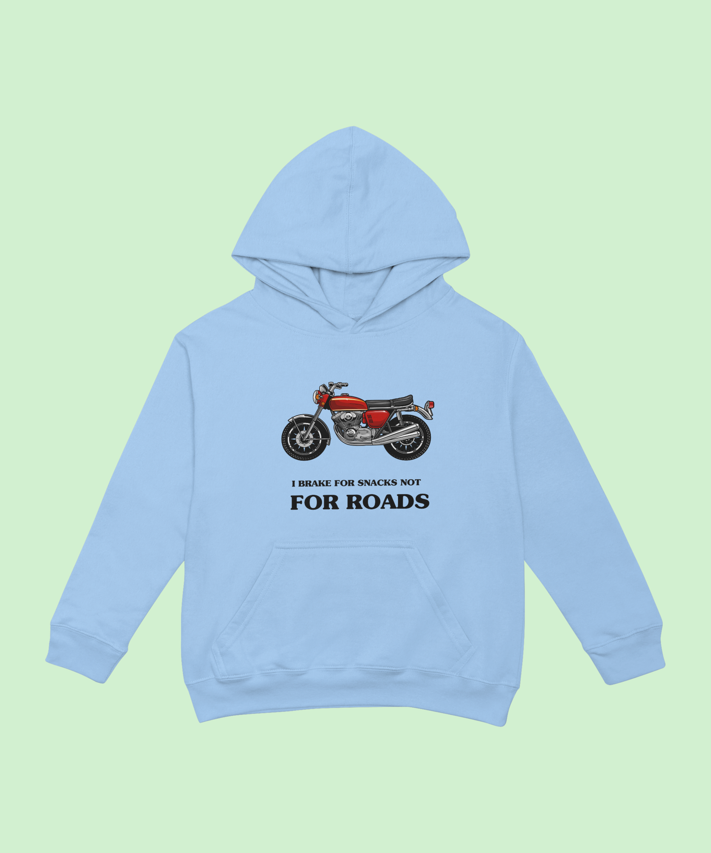 I Brake for Snacks Classic Hoodies