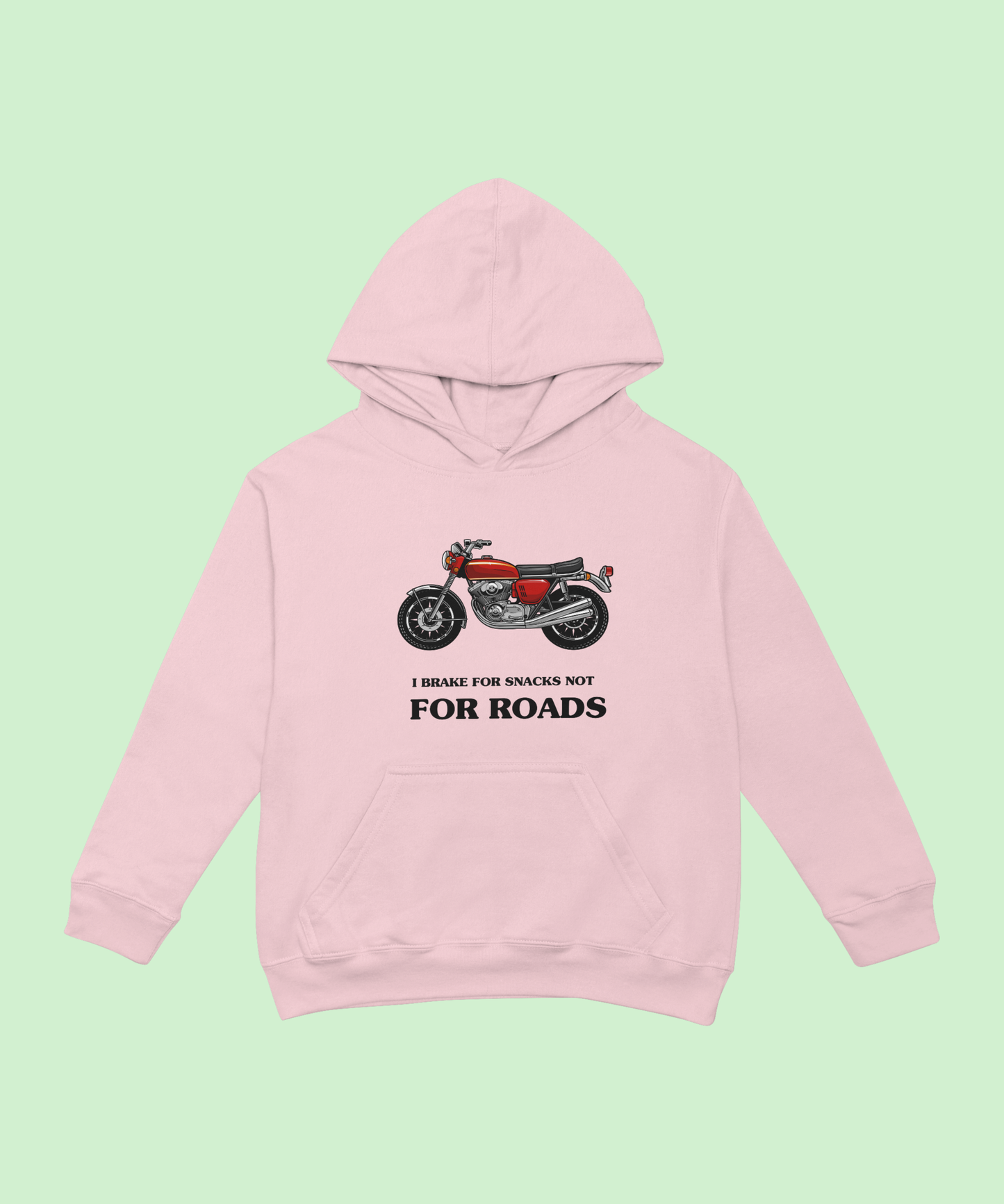 I Brake for Snacks Classic Hoodies