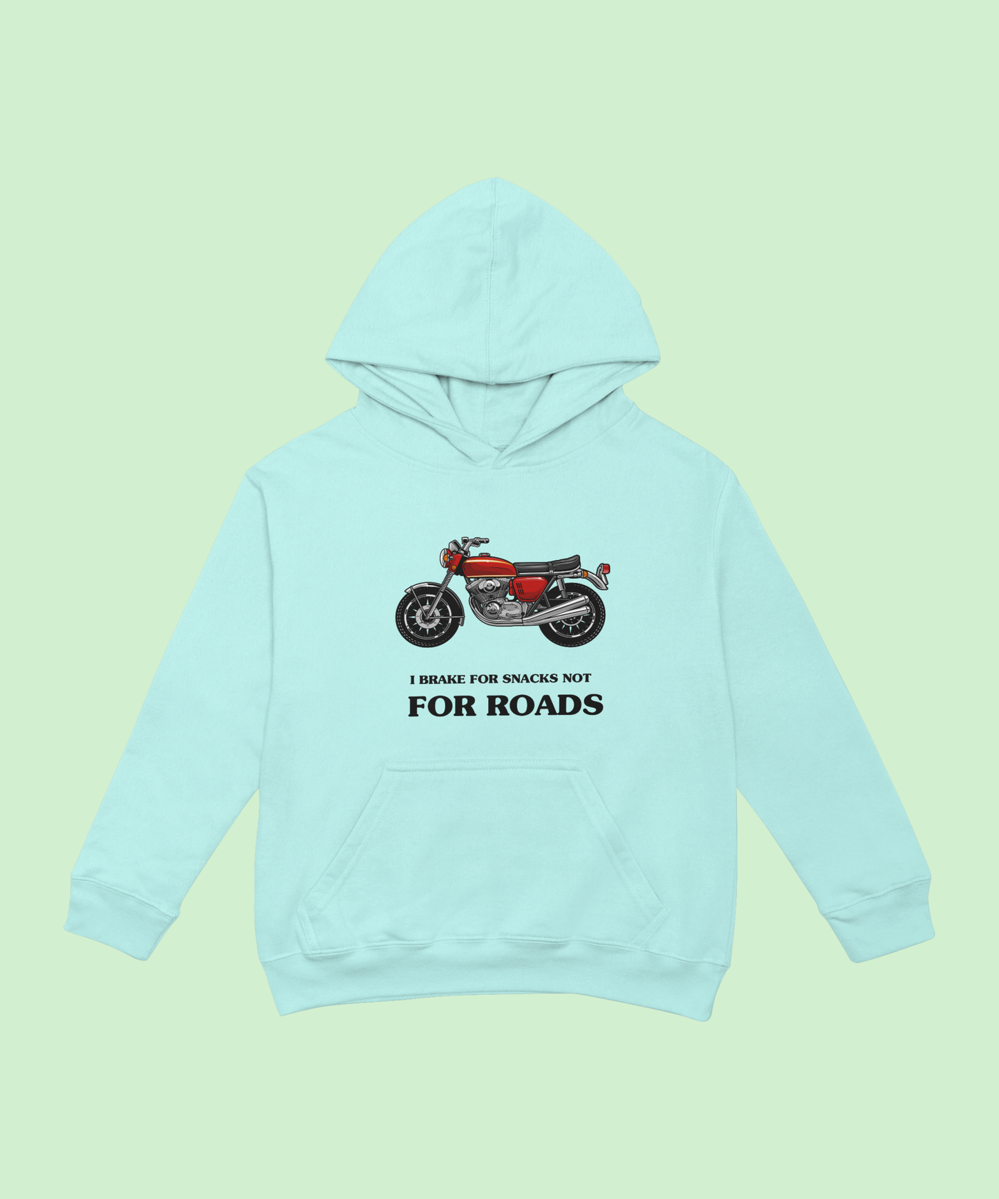 I Brake for Snacks Classic Hoodies