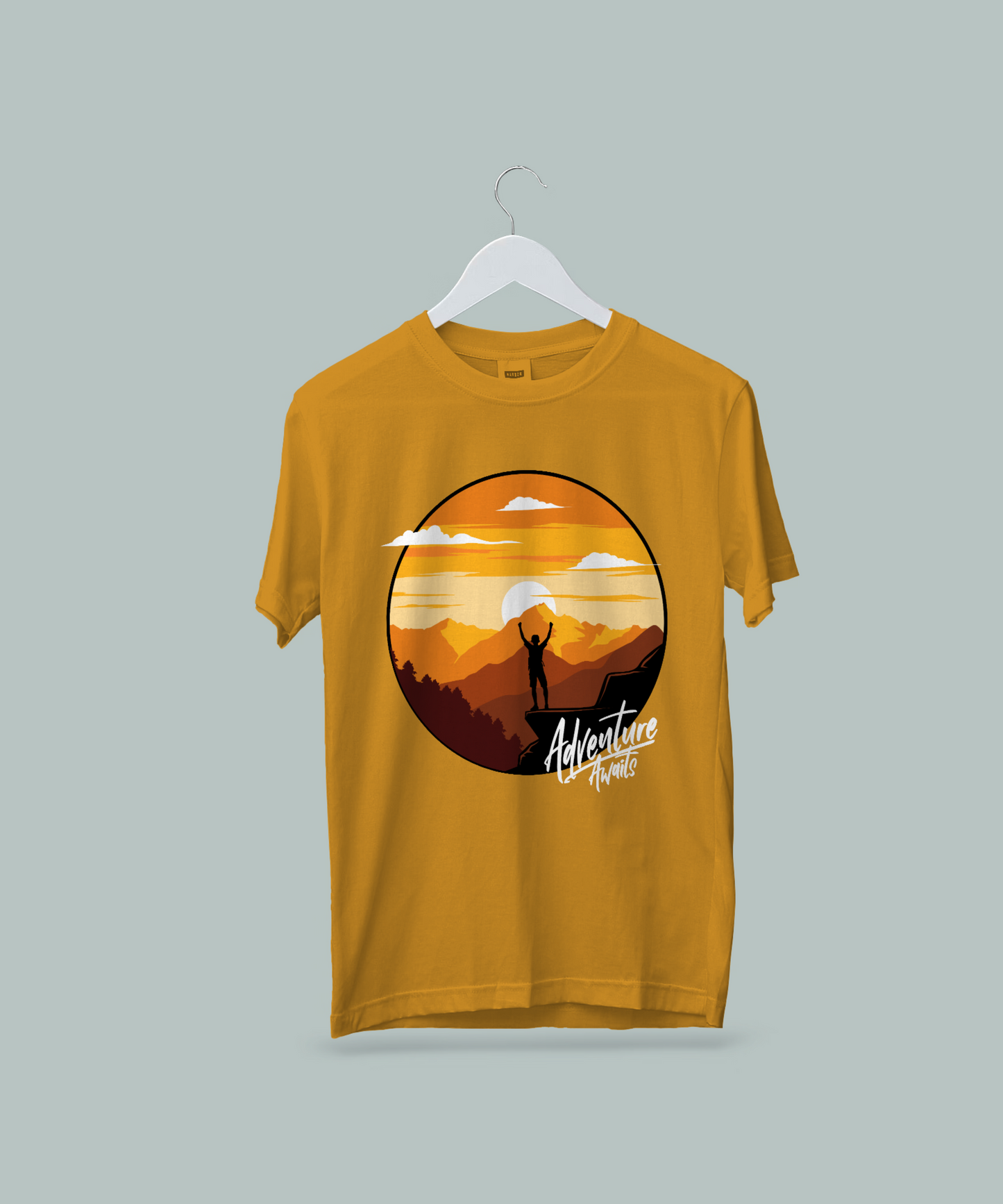 Adventure Awaits Classic Half Sleeve T-Shirt