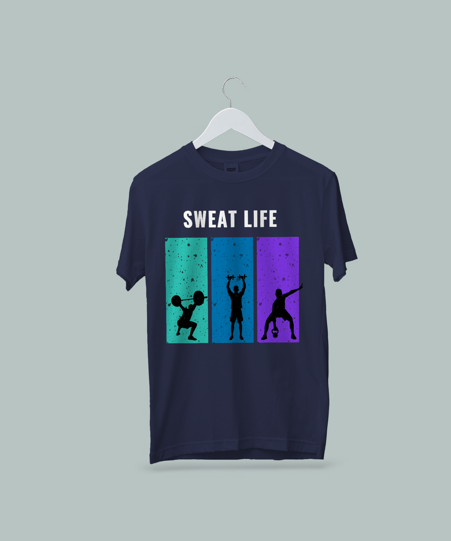 Sweat Life: Half Sleeve T-Shirt