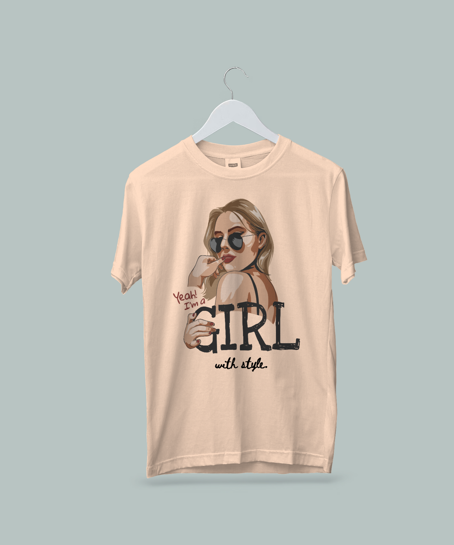 Girl With Style Classic Half Sleeve T-Shirt