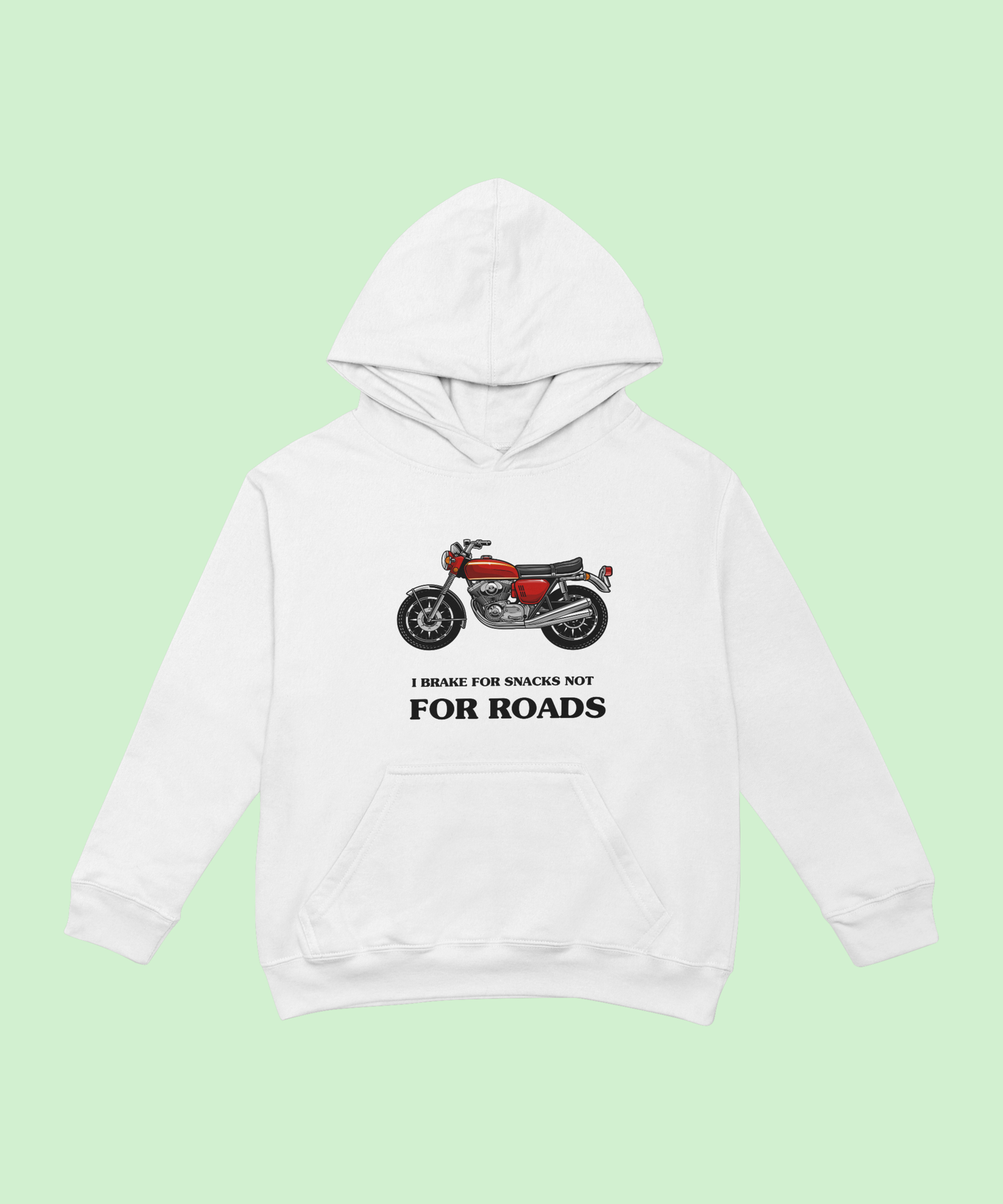 I Brake for Snacks Classic Hoodies